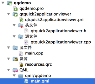 QML Project Files